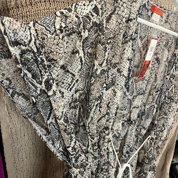 Carlos by Carlos Santana - One Size Kimono Snake Print - Picture 3 of 8